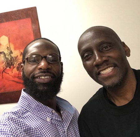 Stacey Torrance and Charles Brown