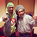 Nick Cannon and Ghani