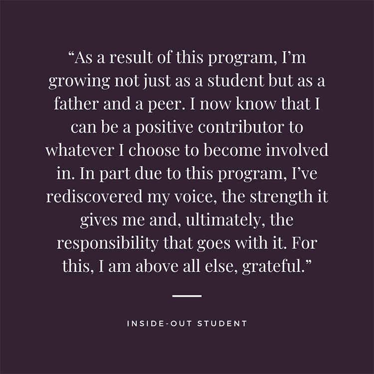 Inside-Out student quote